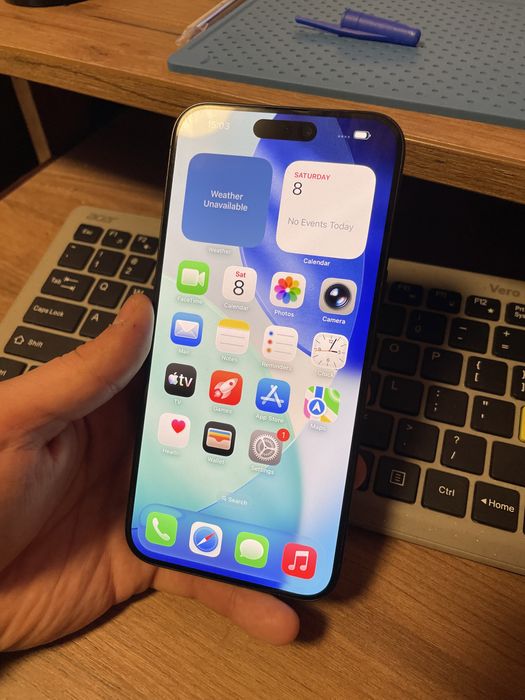 Iphone 15 Pro Max 256 gb, liber de retea