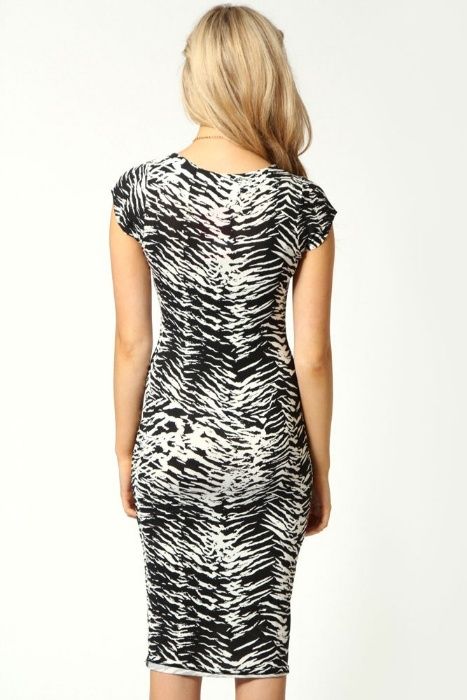 rochie midi peste genunchi noua cu eticheta