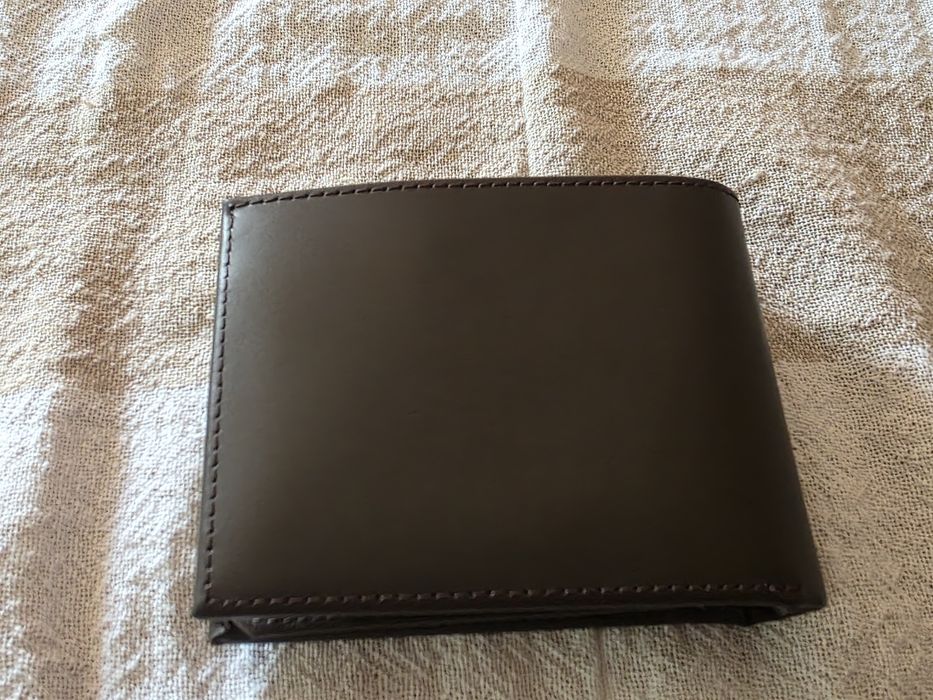 Портфейл Calvin Klein тъмно кафяв