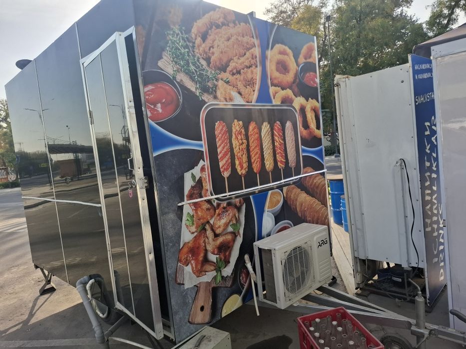 Готовый бизнес фаст фуд фудтрак(Food truck) c хорошей локации