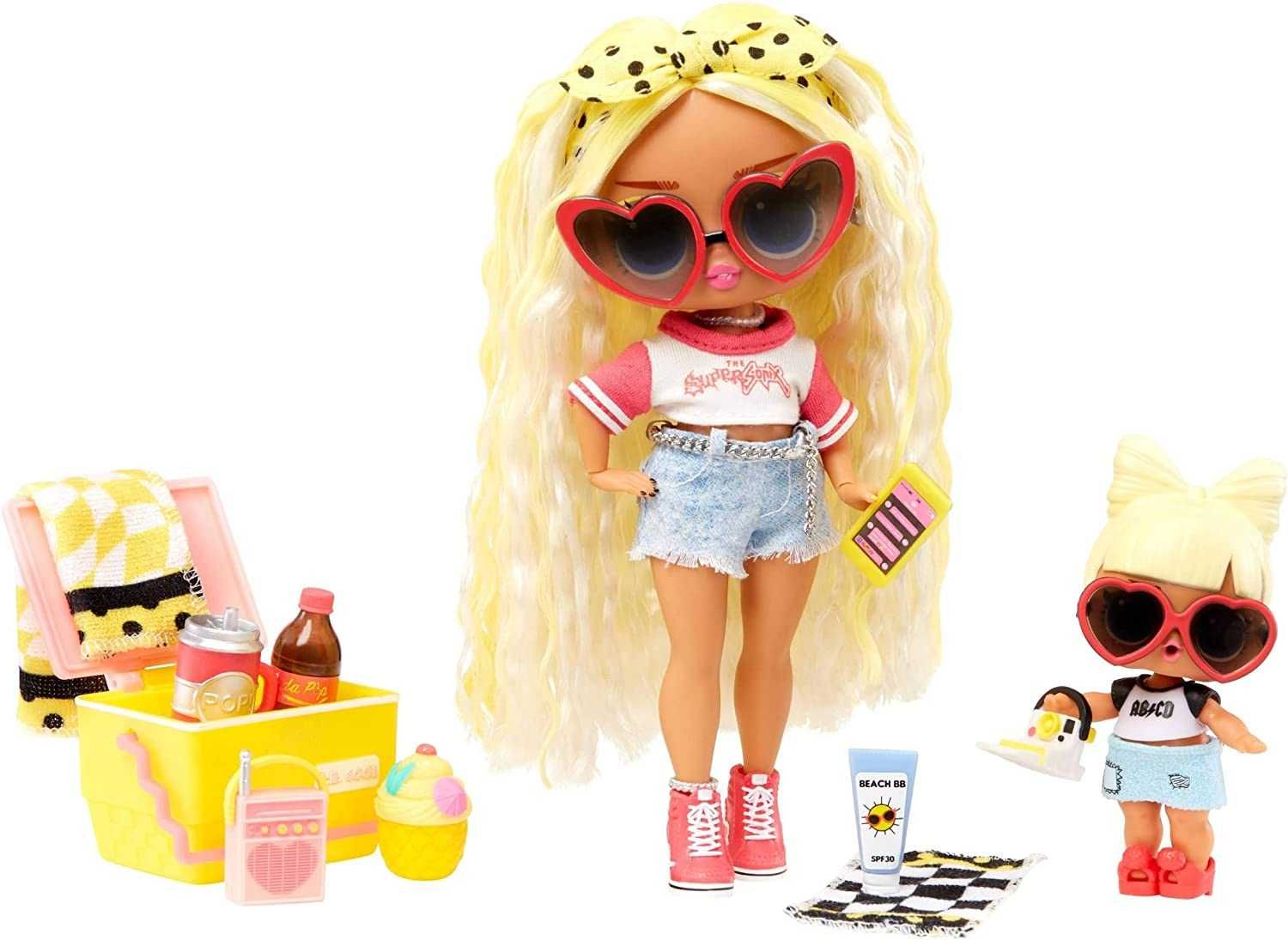 Кукла Лол L.O.L. Surprise! Tweens Babysitting Beach Party 2 куклы США