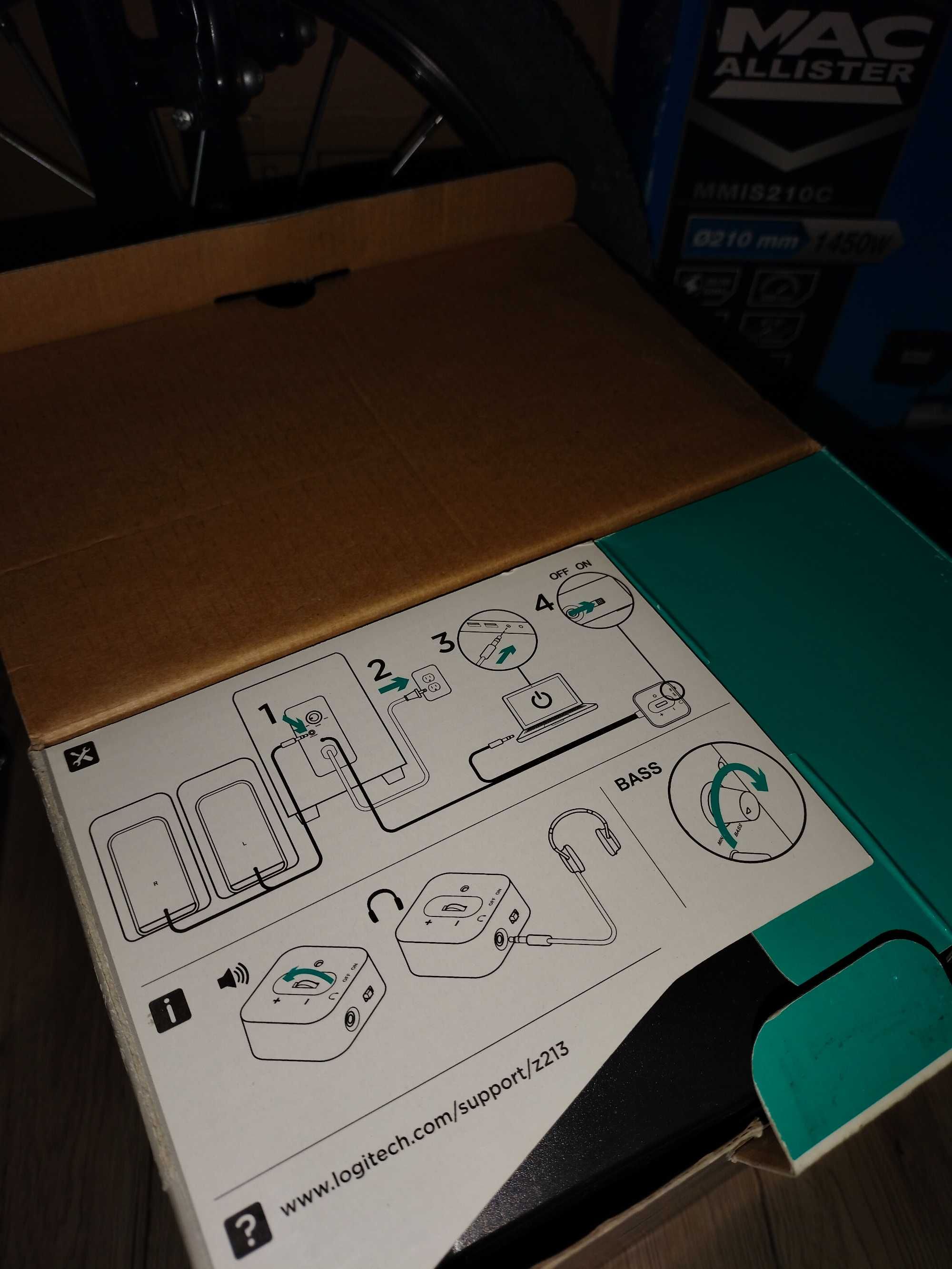 boxe cu subwoofer 2.1 Logitech, Z213