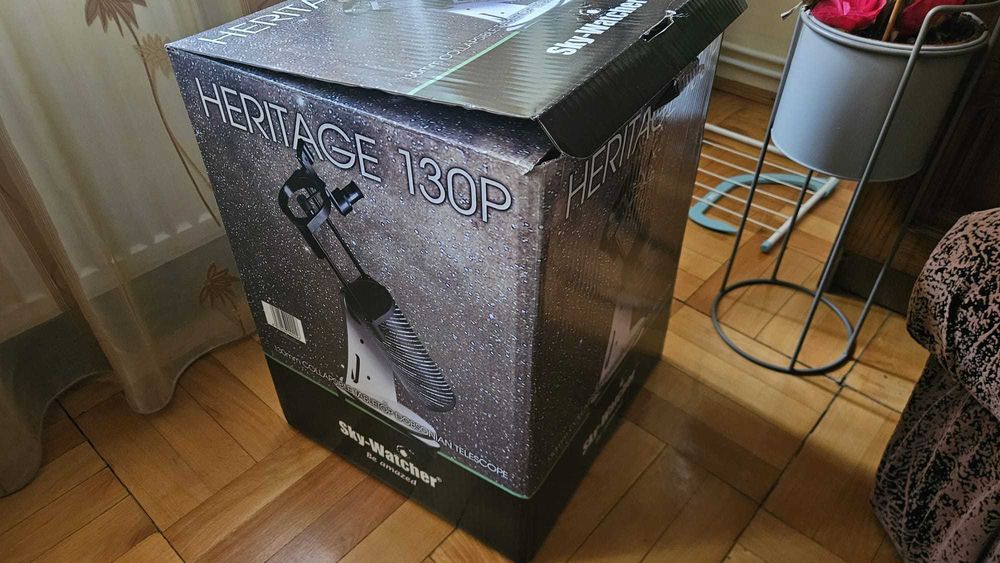 Telescop Heritage Skywatcher 130P, cel mai bun start-up