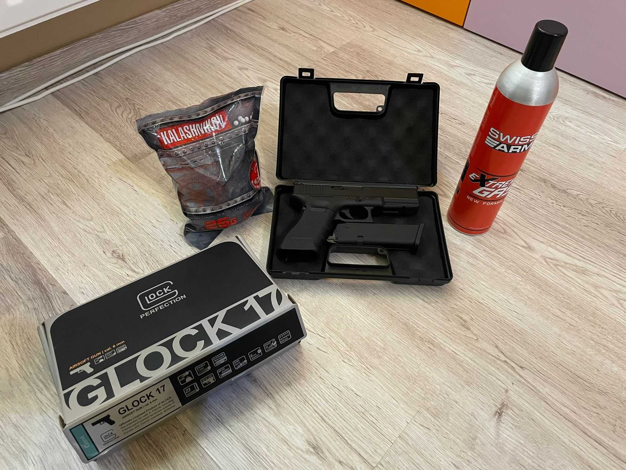Pistol Airsoft Umarex Glock 17 Gen.4 + Consumatile