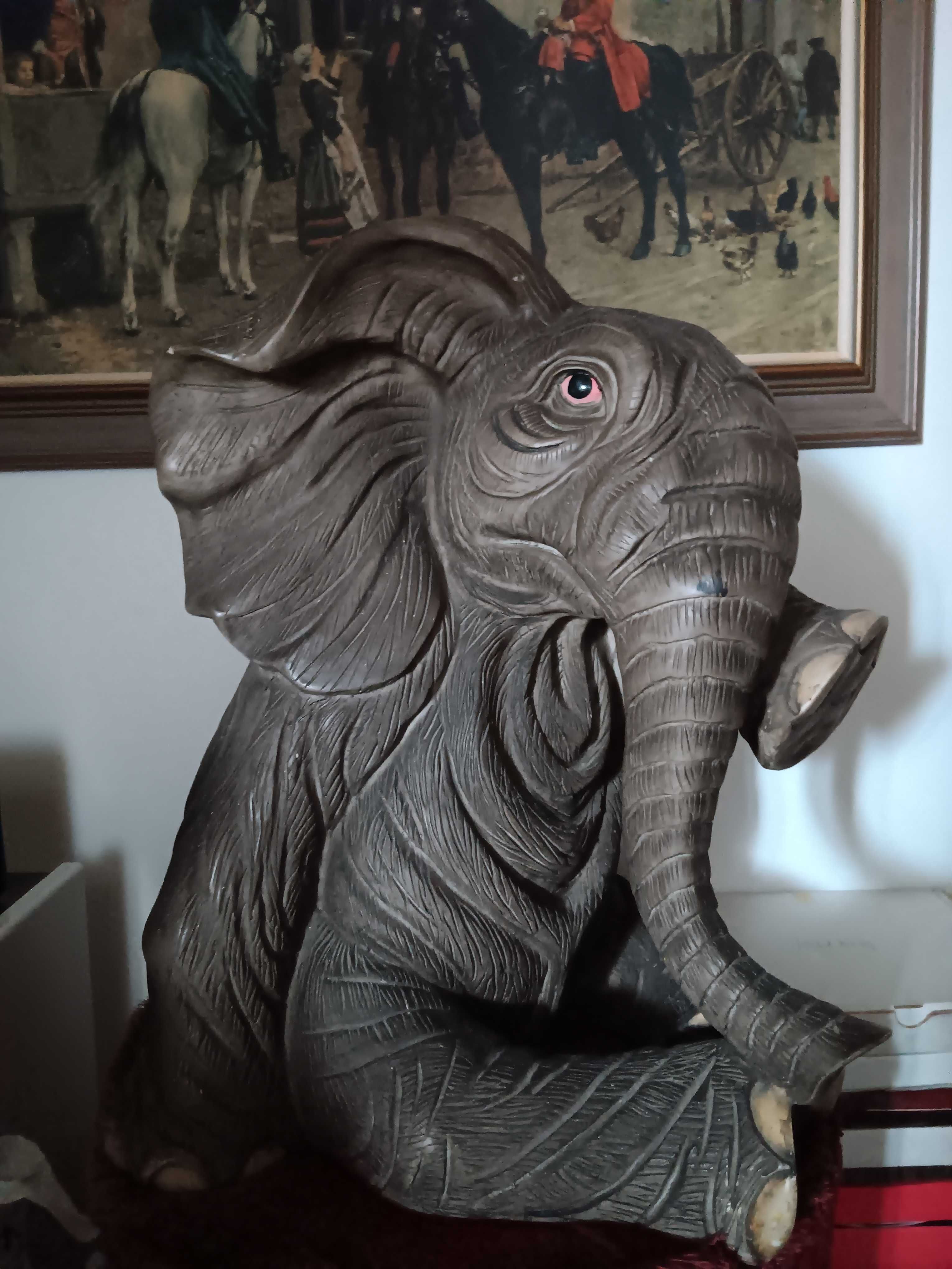 Statuietă Elefant realist , Desgne Toscano - 1960