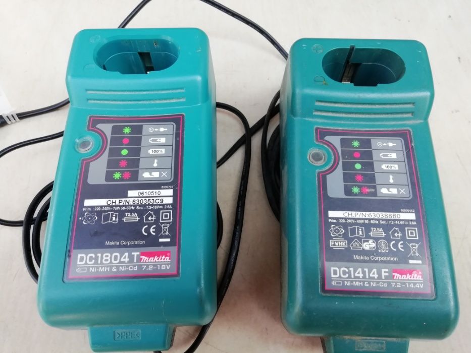 incarcatoare MAKITA 7,2v- 18v si 7,2v-14,4v