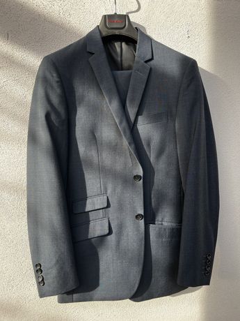 Costum barbati bleumarin Pada Murre (pantaloni + sacou)