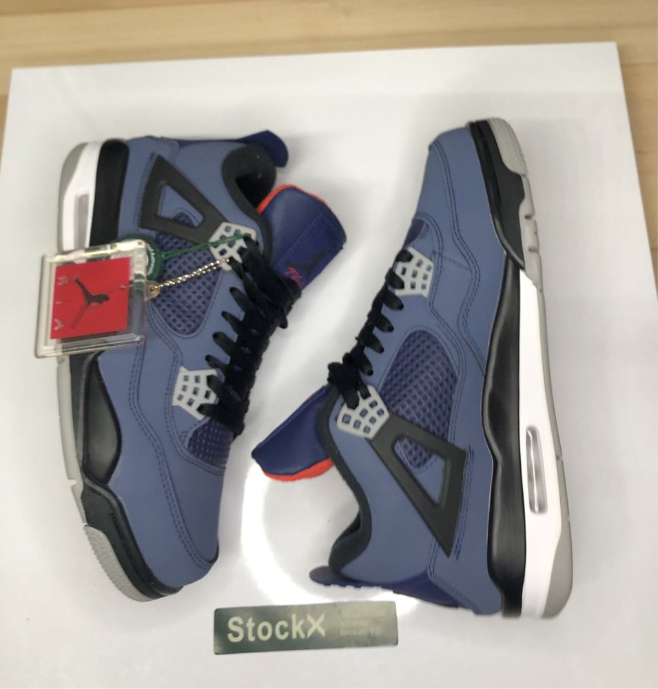 Winterized Loyal Blue Jordan Retro 4 Air Jordan 4 Retro