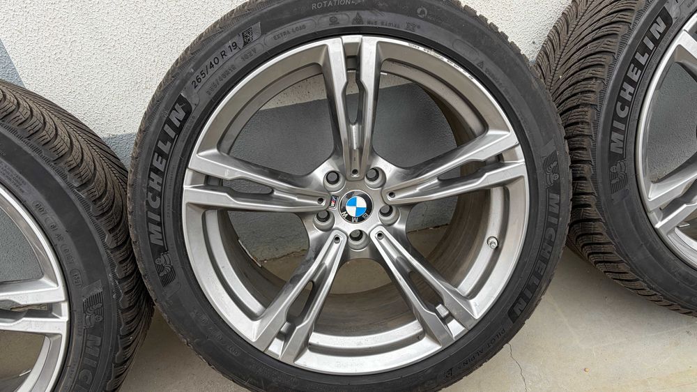 Jante R19 BMW G30 cu anvelope de iarna MICHELIN PILOT ALPIN 5 M+S