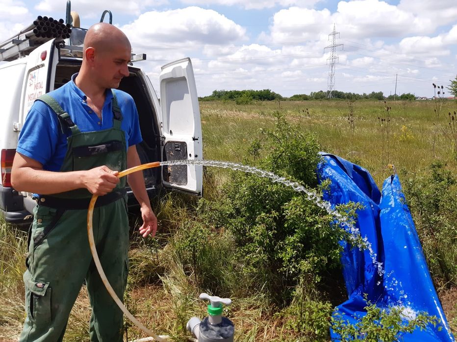 Foraj / fantana / put pentru organizarea de șantier la preț avantajos.