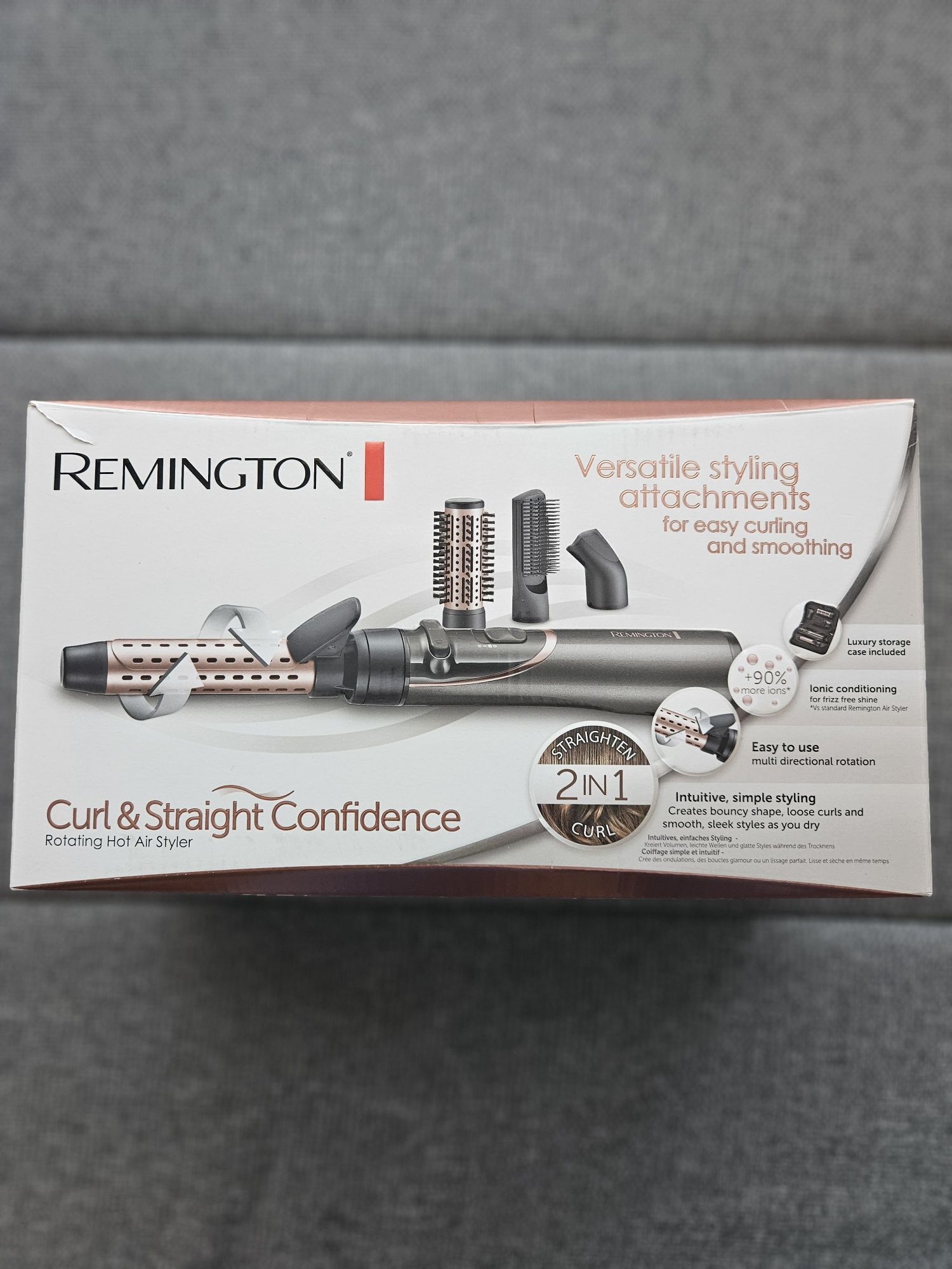 Сешоар/маша Remington curl and straight confidence AS8606