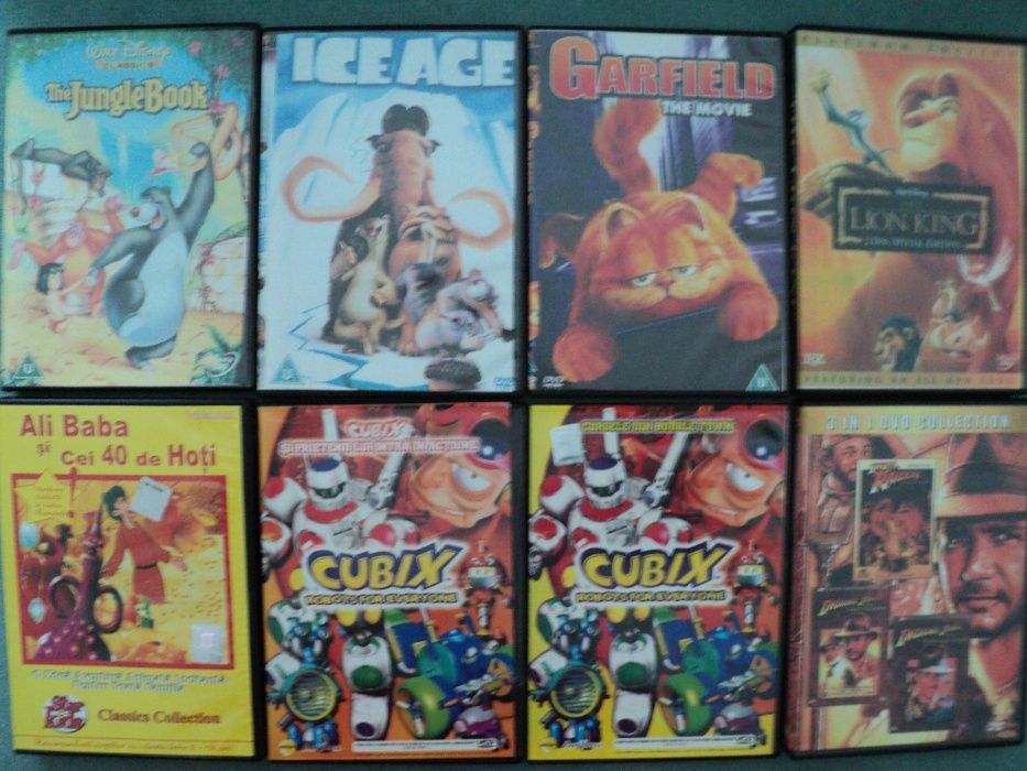 DESENE ANIMATE pentru copii prescolari pe DVD-uri / copii profesionale