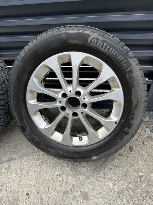 Jante mercedes +anvelope iarna 215/60 R17