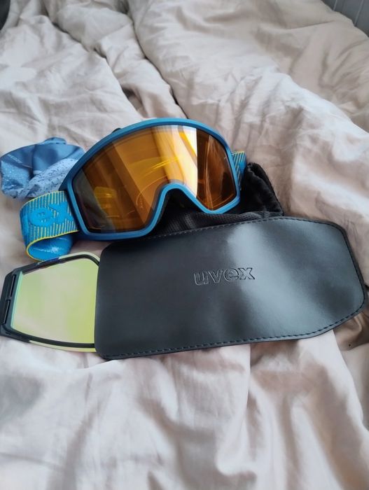 Ochelari ski snowboard Uvex 2 in 1 - lentila magnetică