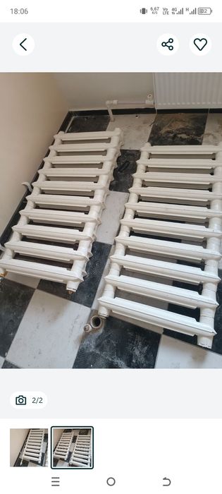 Чугун батарейкалар