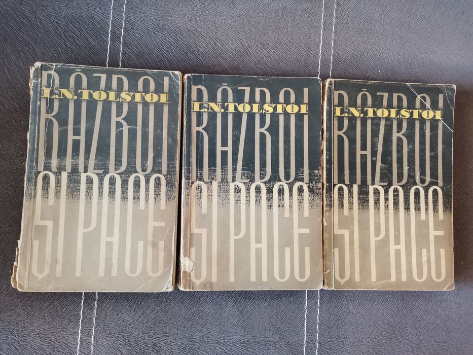 Tolstoi - Război și pace vol. 1, 2, 3 și Tepegöz: Dobruca masalları