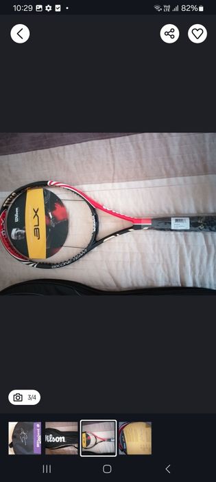 Racheta  tenis noua semnata de simona halep