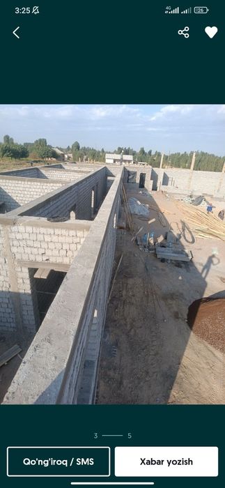 Shlaka blok terish xizmati bor, Quruvchi usta brigada bor