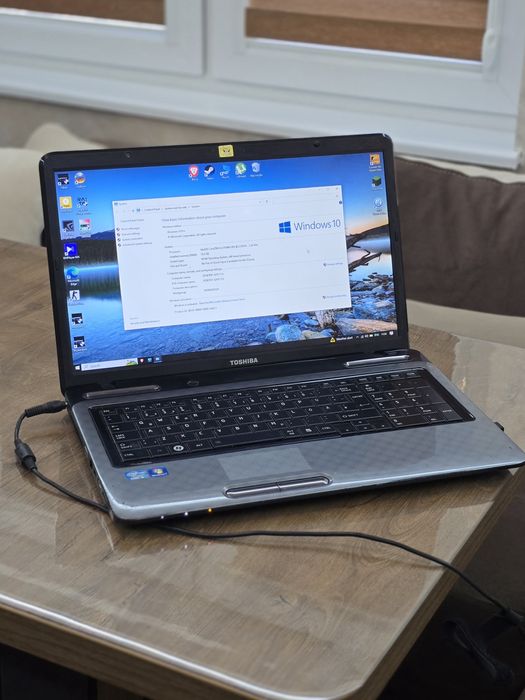 Лаптоп 17.3 Toshiba SATELLITE L775-125 i5 2410m 16GB DDR3 GT 525M 2GB