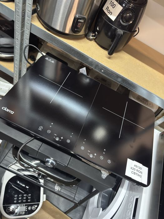 Plită cu inducție dublă Ciarra CBTIH2