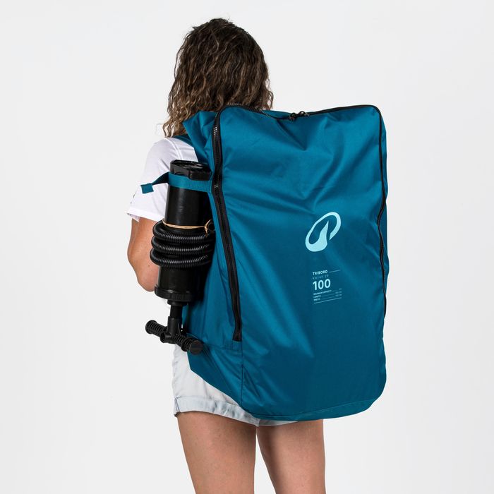 Set caiac-canoe Tribord 100 - 1/2 locuri - produs resigilat Decathlon