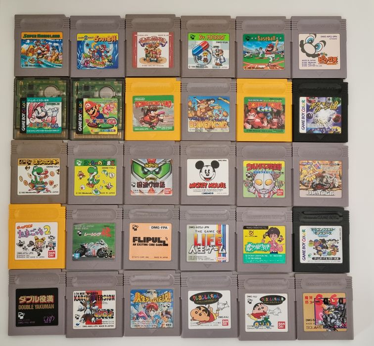 Оригинални игри за Nintendo Game Boy,  Game Boy Color и Advance
