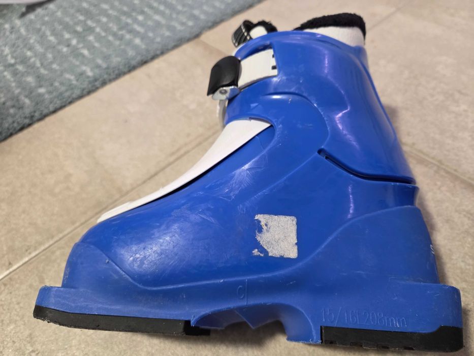 Vand set ski + clapari copii 4-6 ani (Ski 80cm, clapari 15/16)