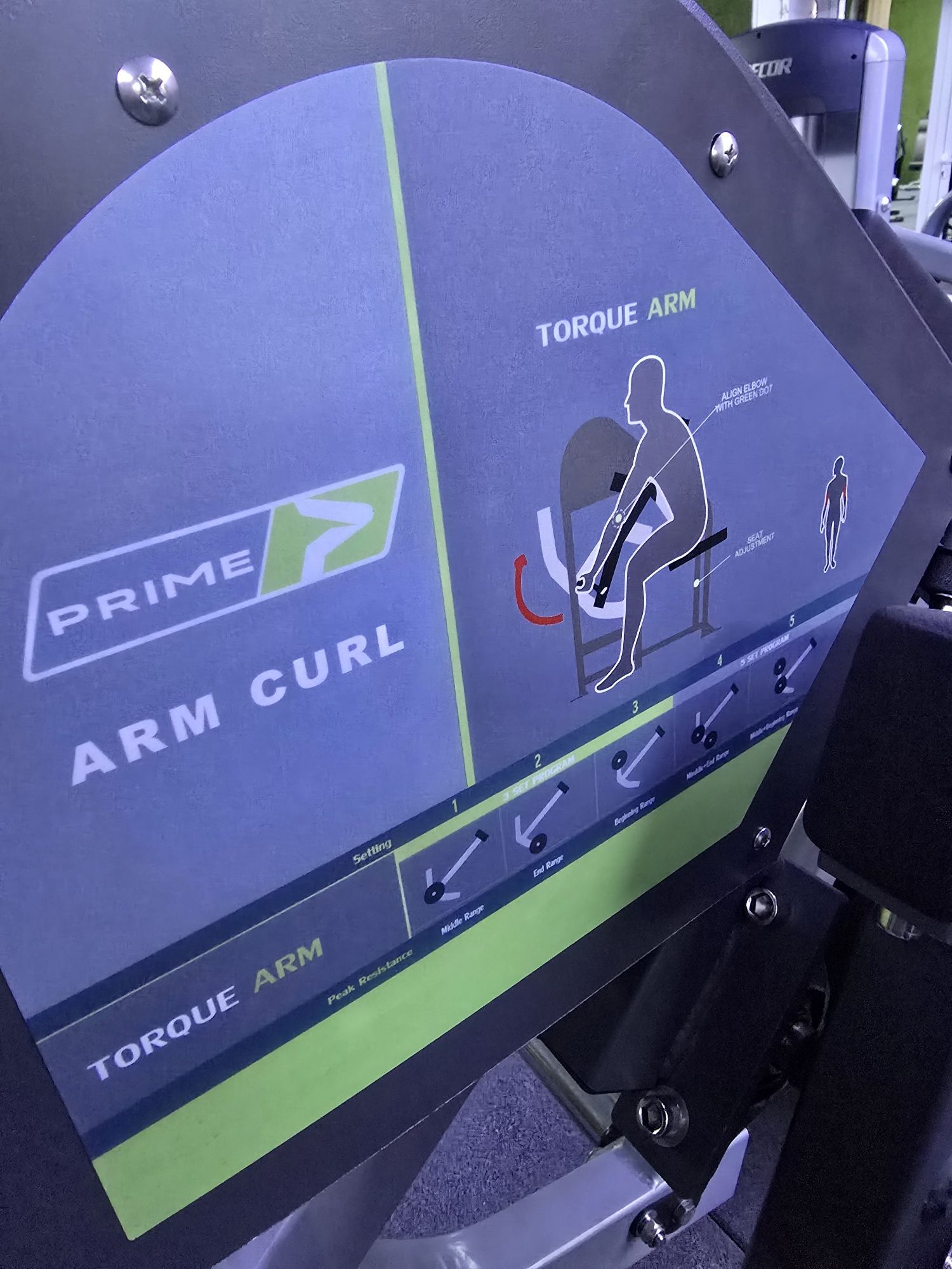 Prime biceps машина за бицепс с различни натоварване