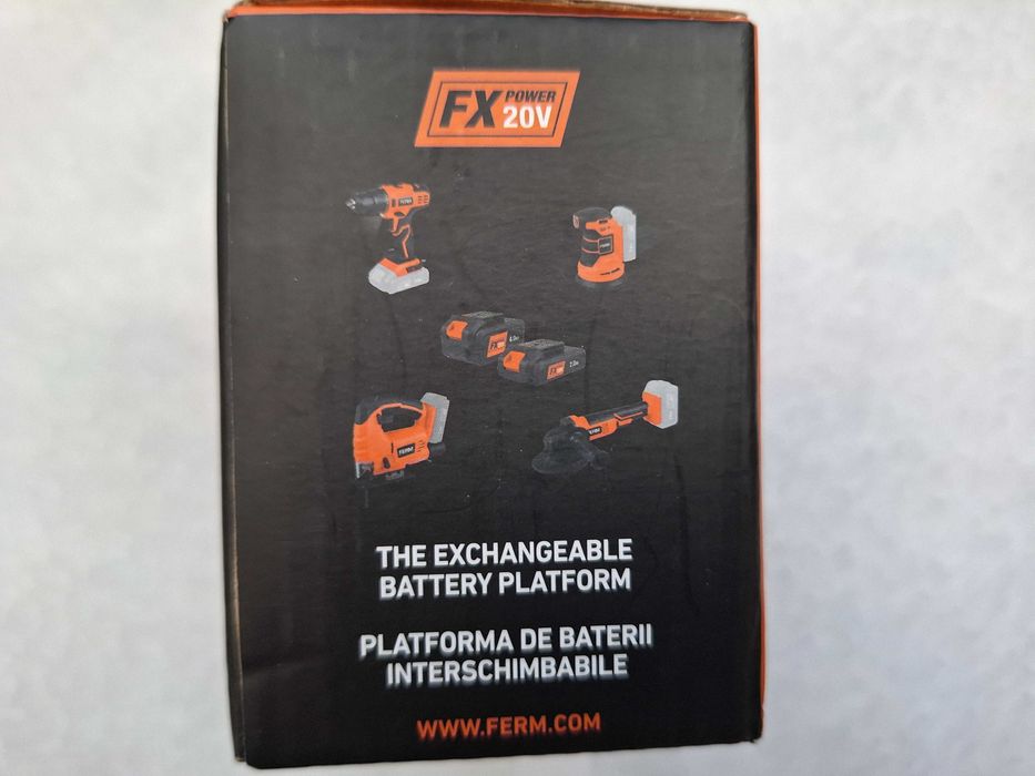 Incarcator rapid acumulatori 20V/ 2.4A sau 4 A, FERM CDA1169