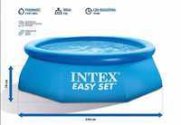 "INTEX" 28110 Надувной круглый бассейн 2,44 х 0,76 см, 2419 л.