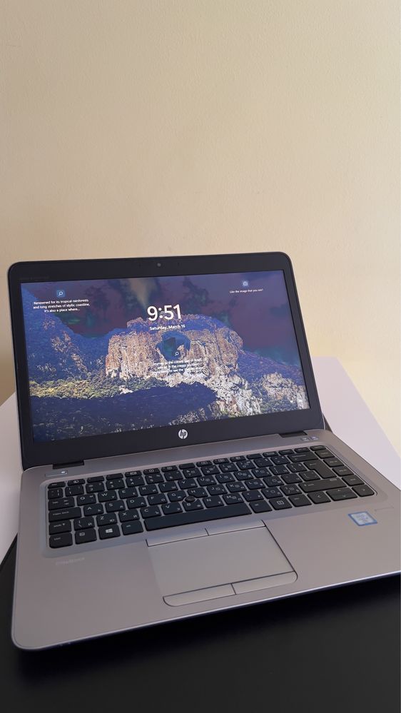 HP EliteBook 840 G3, CPU Intel i7, 256GB SSD, 8GB RAM