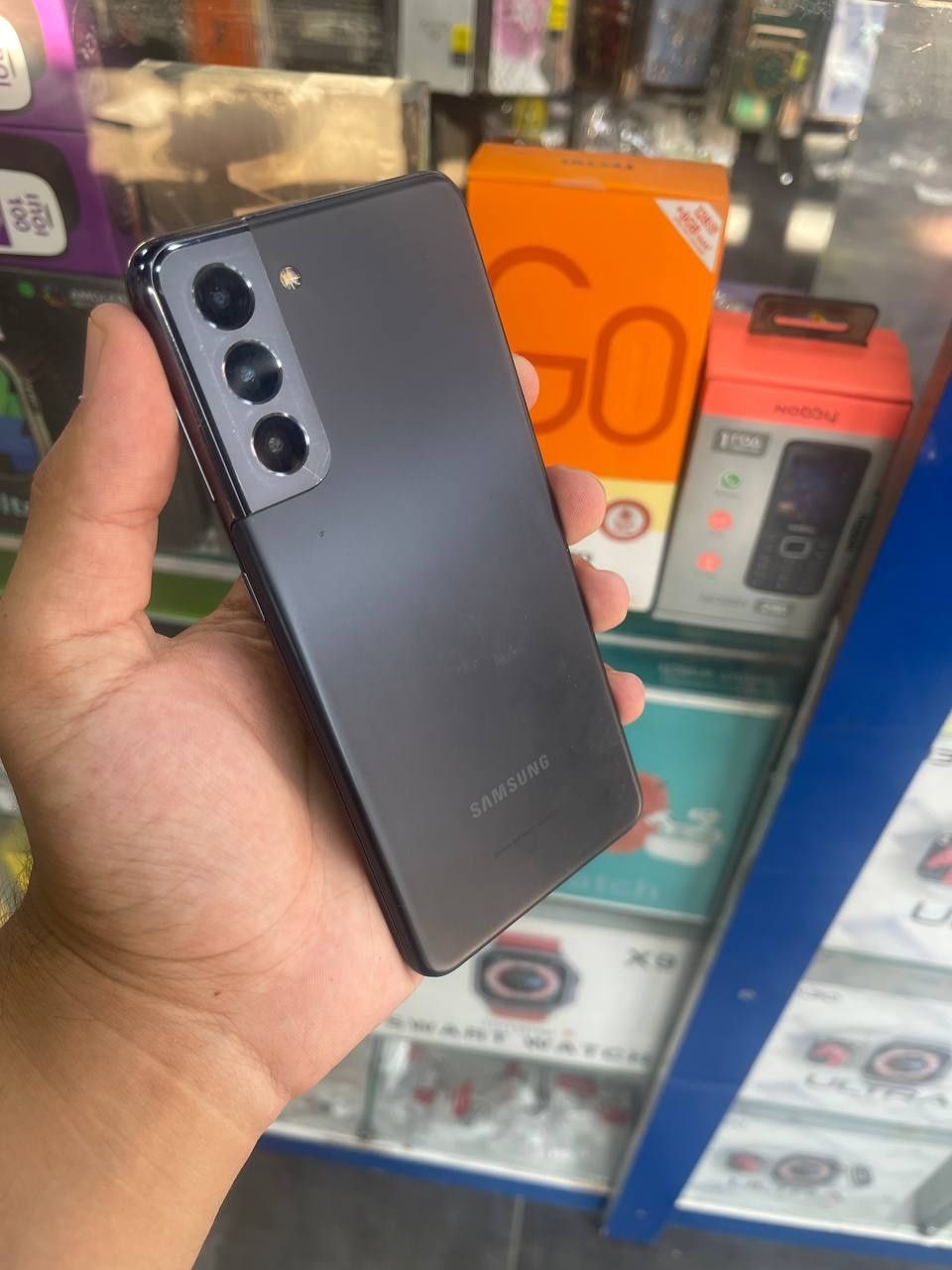 S21 256/8+8 official imei black