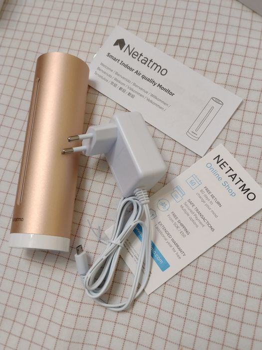 Netatmo Air Quality Monitor- станция за качество на въздуха