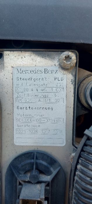 Motor Mercedes Benz