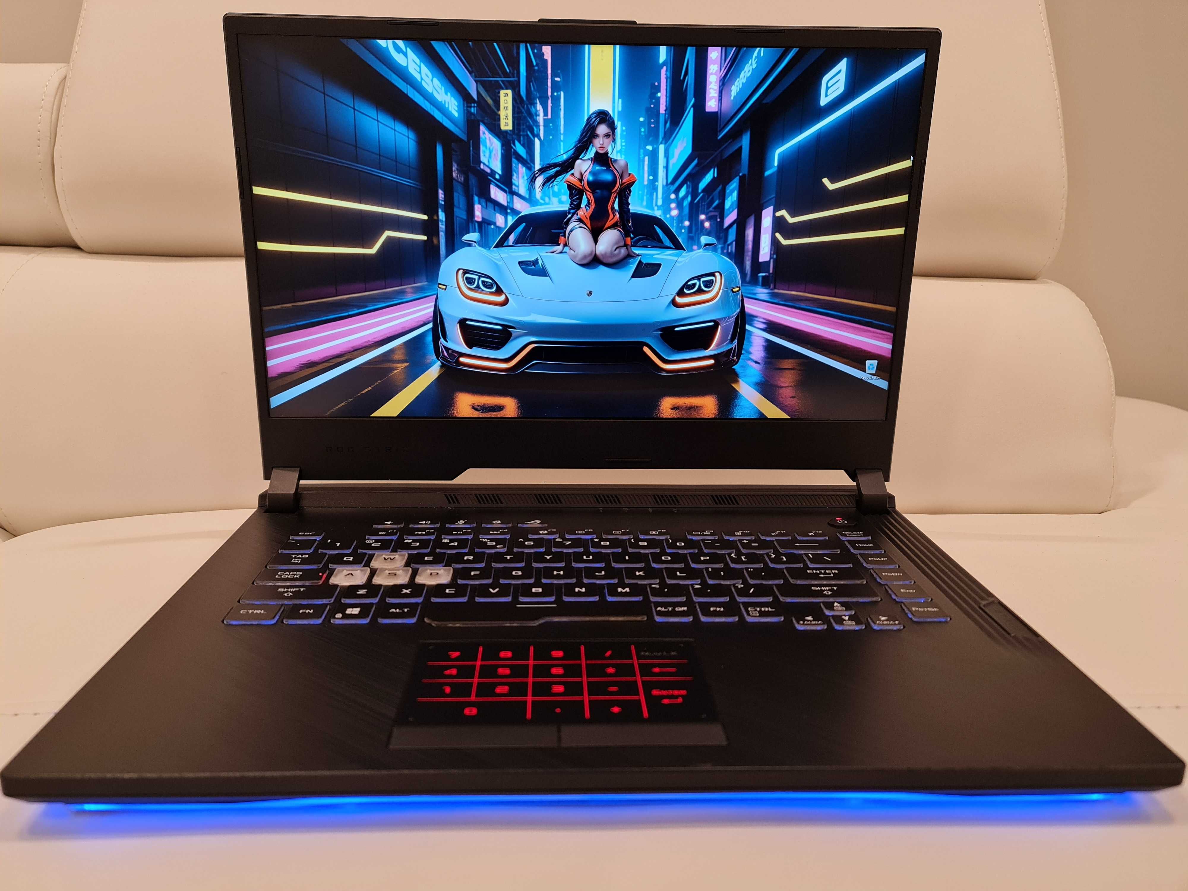 Laptop gaming Asus strix nou, intel core i7 9750H ,video GTX 1650