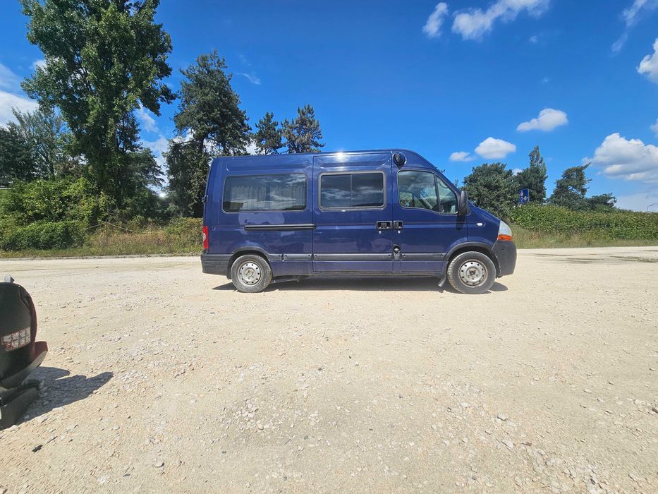 Renault Master pe perne de aer
