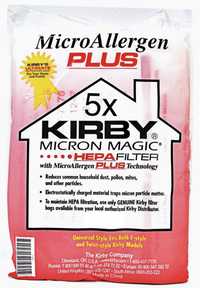 5buc. saci aspirator HEPA Kirby Micron Magic Allergen Plus