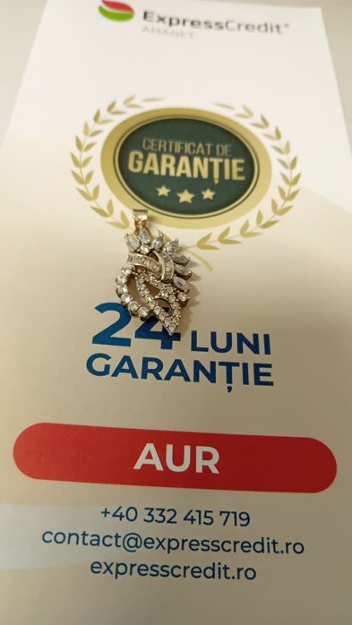 Medalion aur 18k AG20 Dancu b28479 garantie 2 ani !