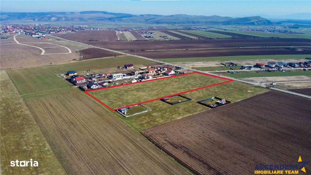 Teren intravilan 18.200mp, cu PUZ si PUD, ideal constructi case, Bod,