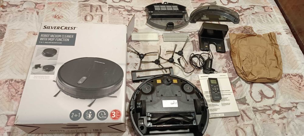 Прахосмукачка робот Silver Crest две в едно.