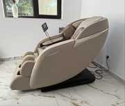 Scaun masaj Hoverdream Lux – piele bej/crem