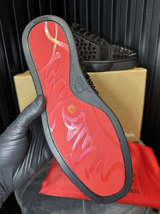41 42 43 Christian Louboutin Black low negru