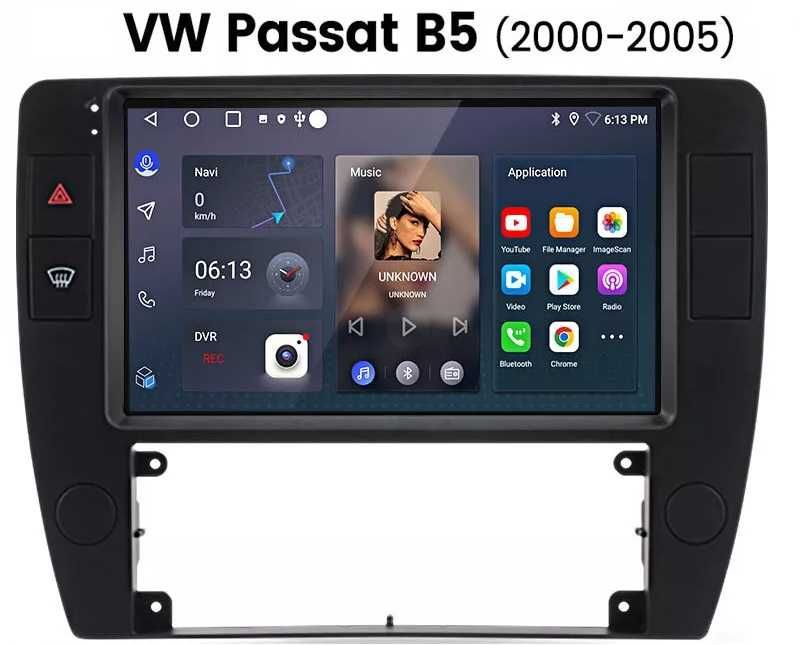 Мултимедия Двоен дин за VW Passat B5 навигация с Android Volkswagen Б5