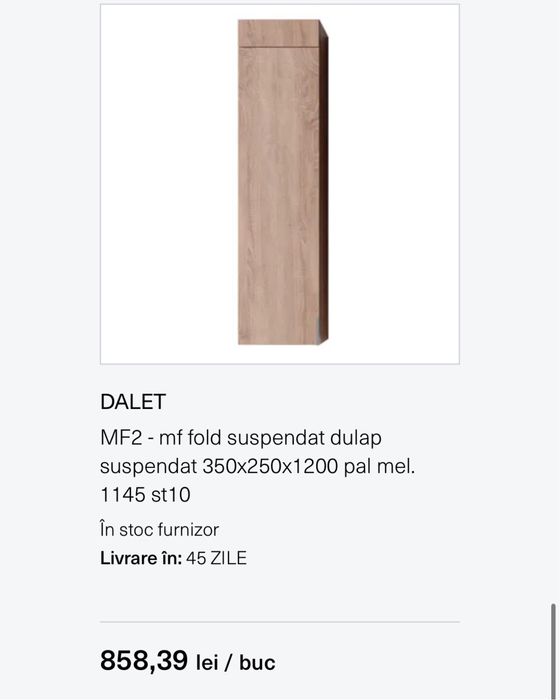 Dulap Suspendat Delta Studio