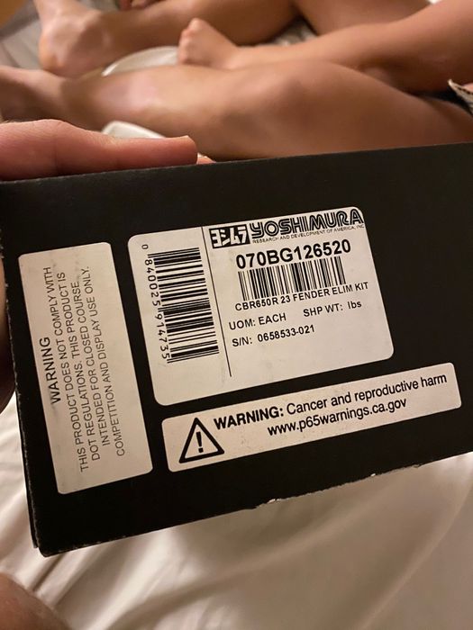 cbr650r/cb650r 2023 fender eliminator kit