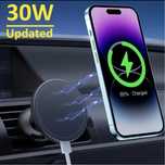 Suport auto pentru telefon. 4 tipuri, cu și fără încărcare. MagSafe