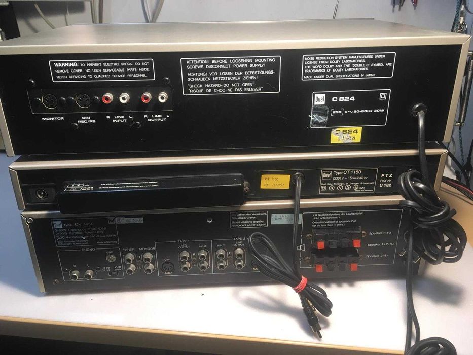 DUAL 3 piese audio set