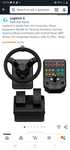 Volan gaming Logitech