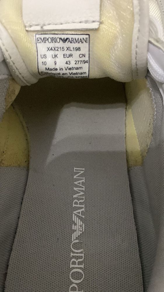 Adidasi Emporio Armani,marime 43