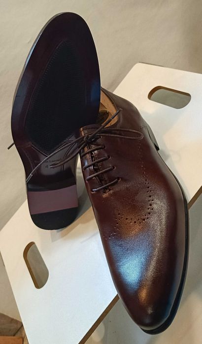 Pantofi wholecut premium 40 40.5 Batisto Lascari NOI piele naturala